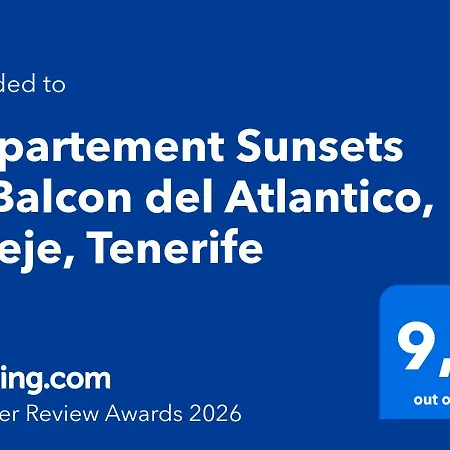 Sunsets In Balcon Del Atlantico, Adeje, Tenerife *